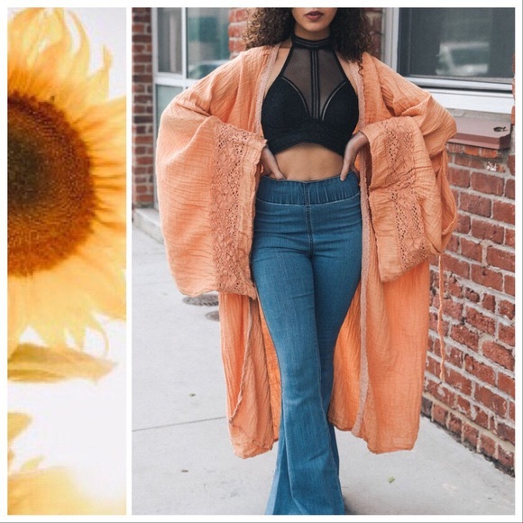 littlegypsie Jackets & Blazers - Athena Goddess Kimono Robe Duster
